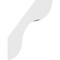 Ekena Millwork 5-in. W x 12-in. D x 16-in. H Carmel Architectural Grade PVC Knee Brace BRCP05X12X16CAR - alternate 4